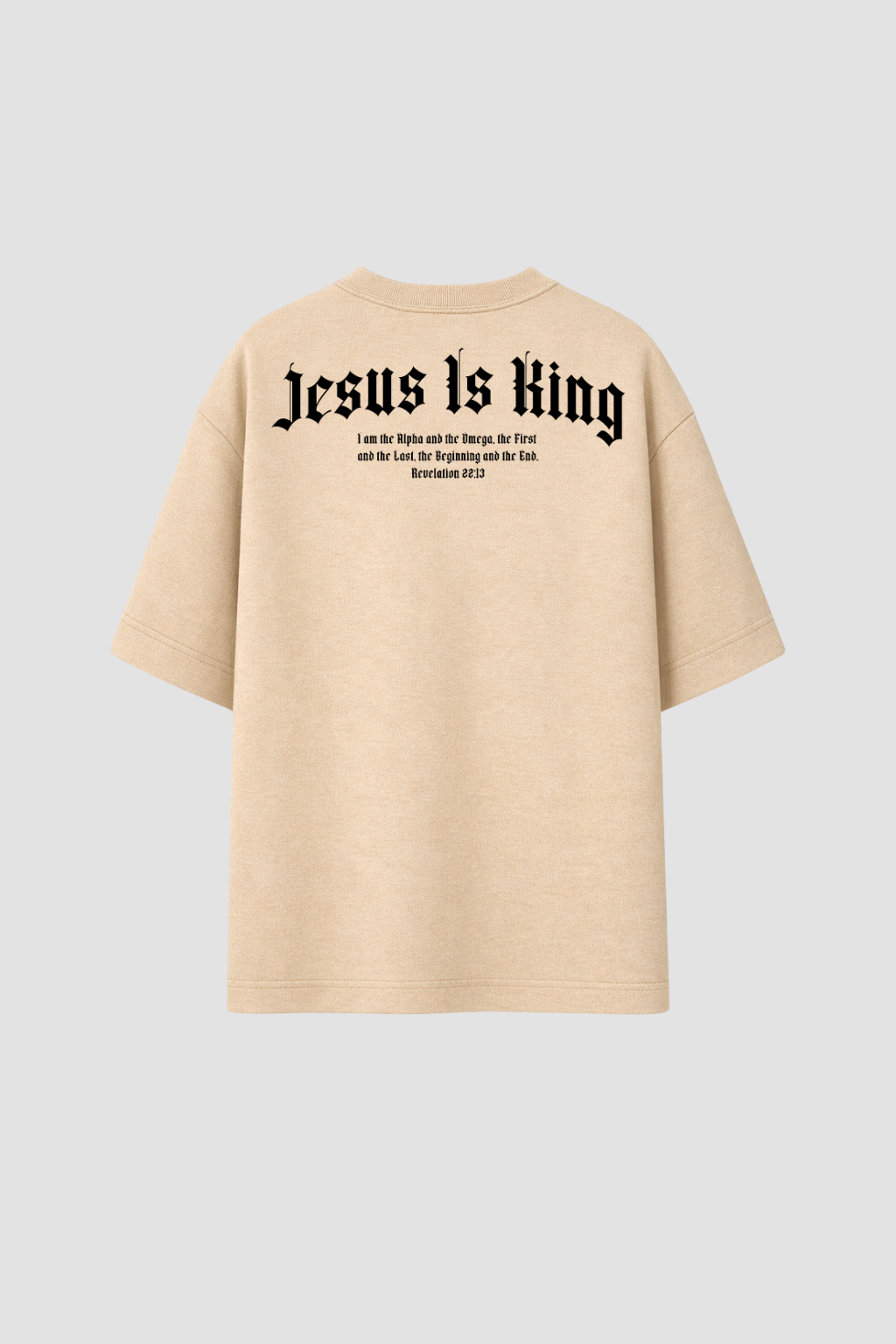 OVERSIZED - JESUS IS KING