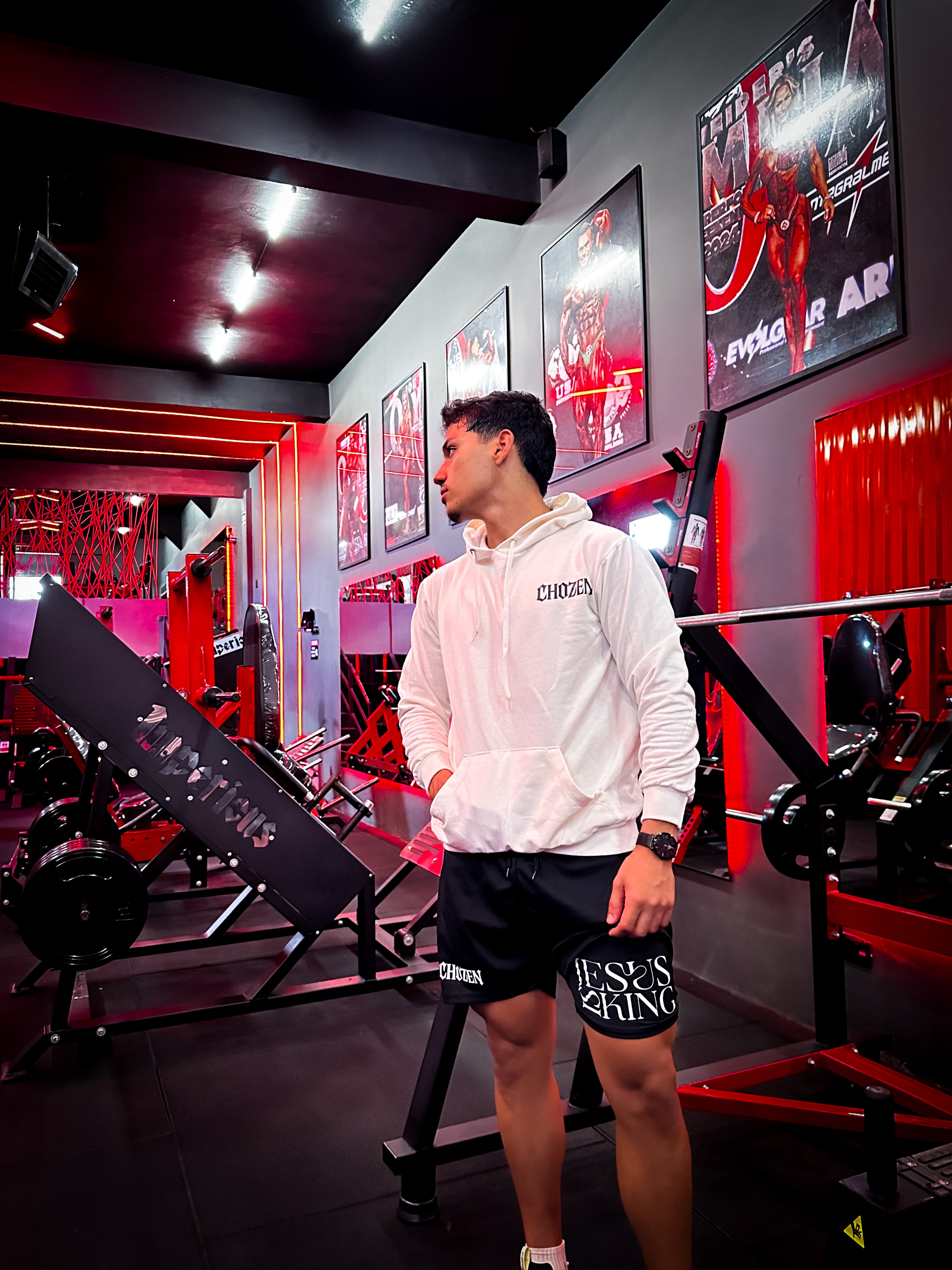 SHORT COMPRESSÃO 2 EM 1 - JESUS IS KING