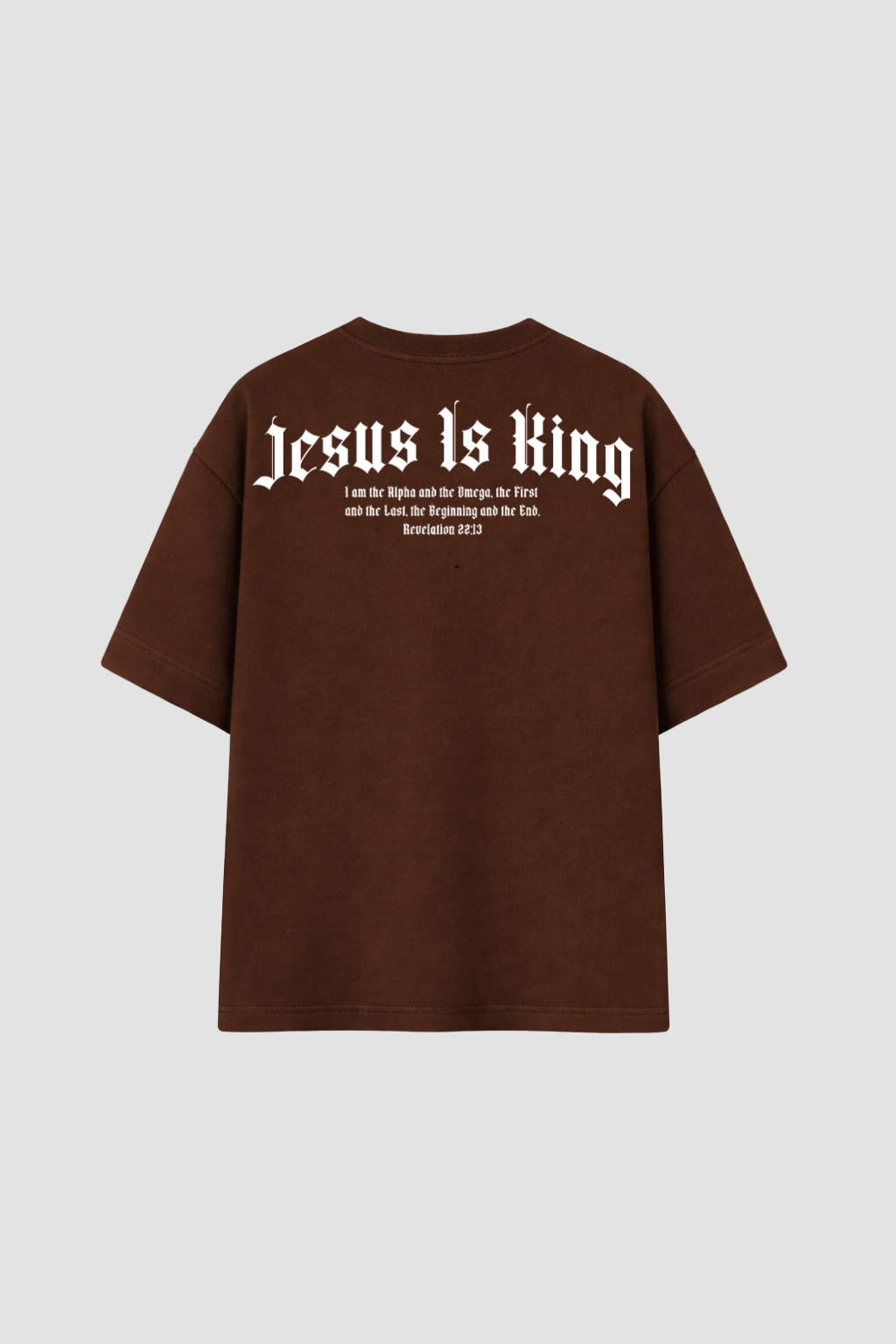 OVERSIZED - JESUS IS KING