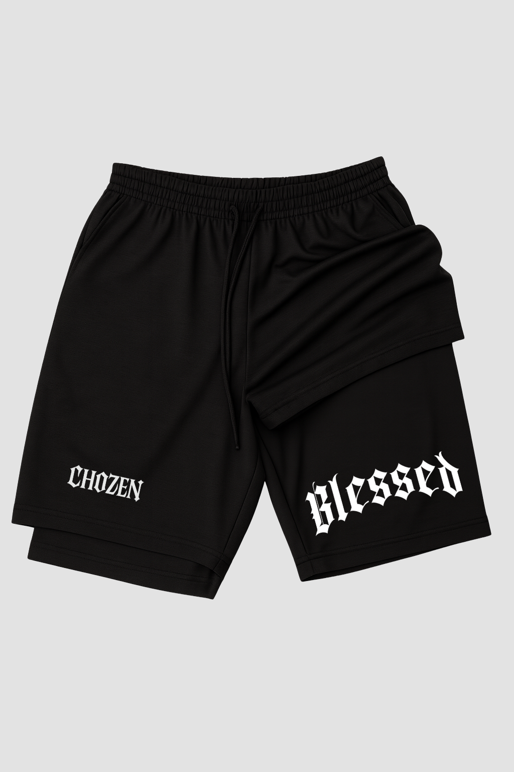 KIT 4 SHORTS COMPRESSÃO 2 EM 1