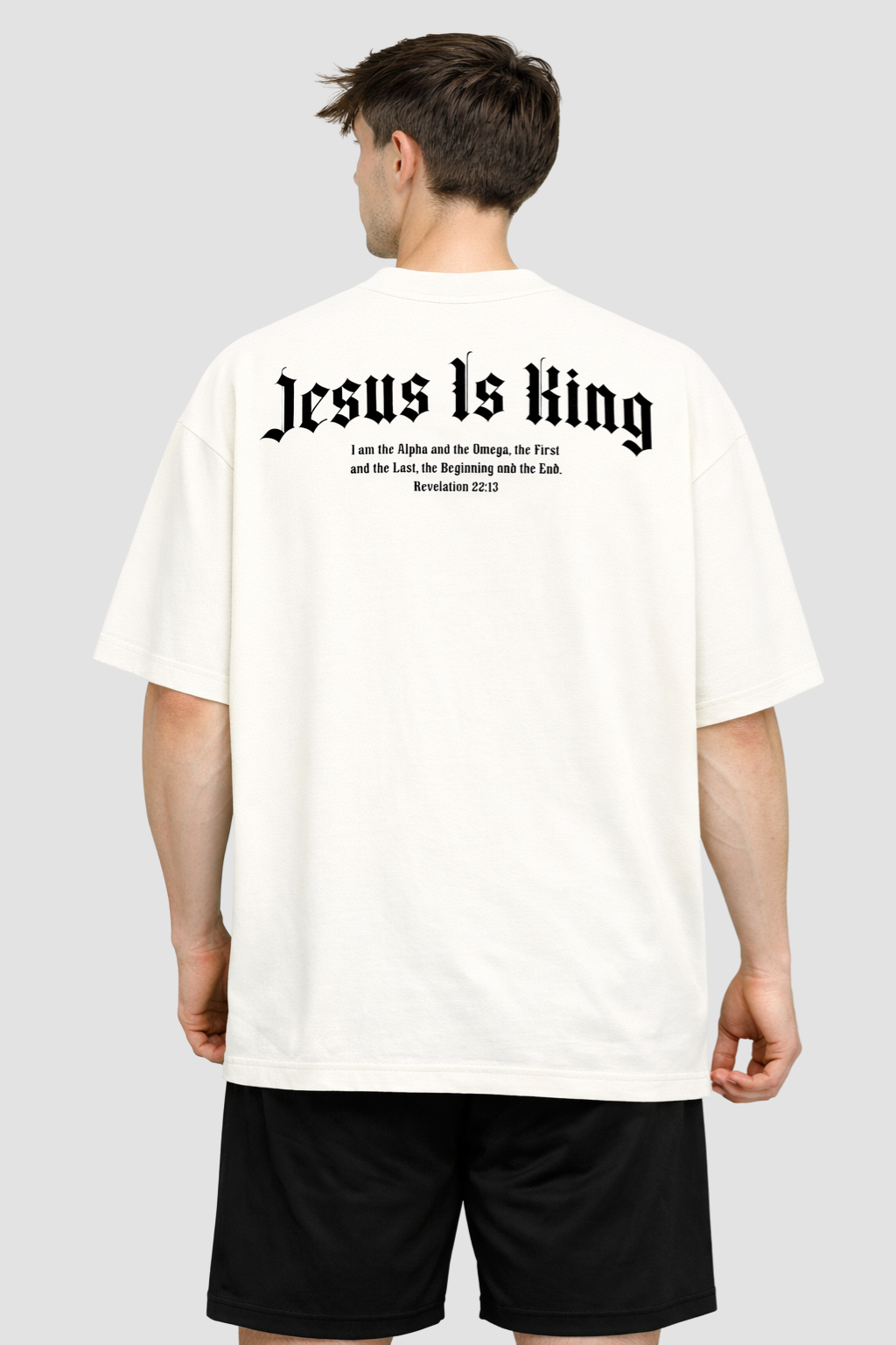 OVERSIZED - JESUS IS KING