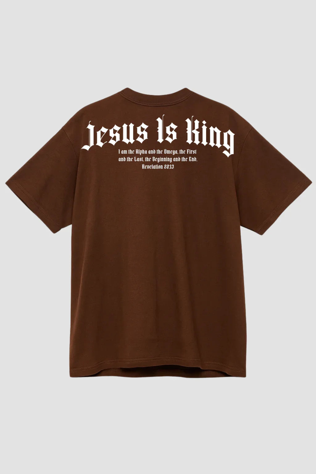 OVERSIZED - JESUS IS KING
