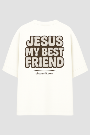 OVERSIZED - JESUS MY BEST FRIEND