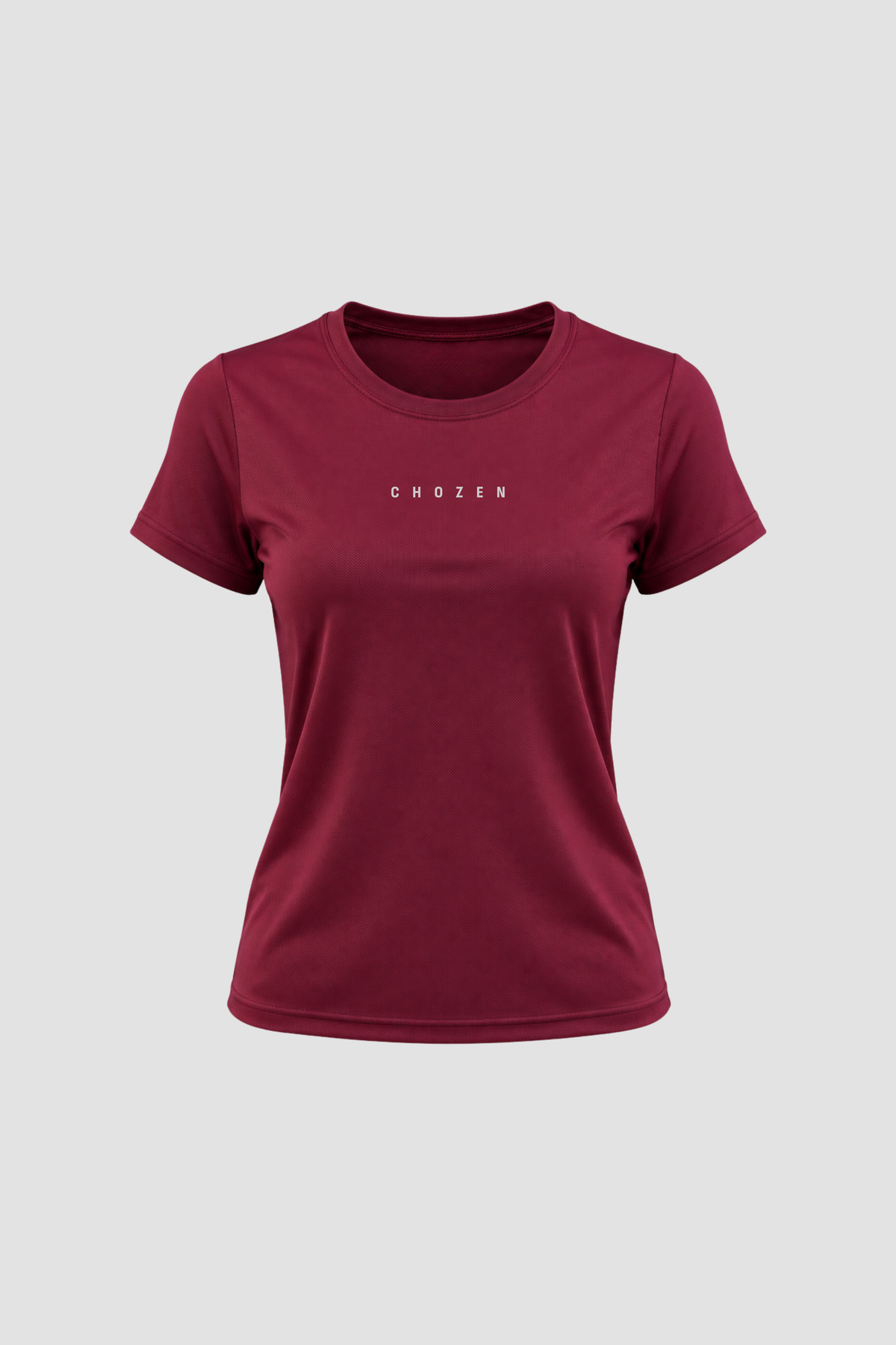 Camiseta Dry Fit Feminina - Vinho - Basic