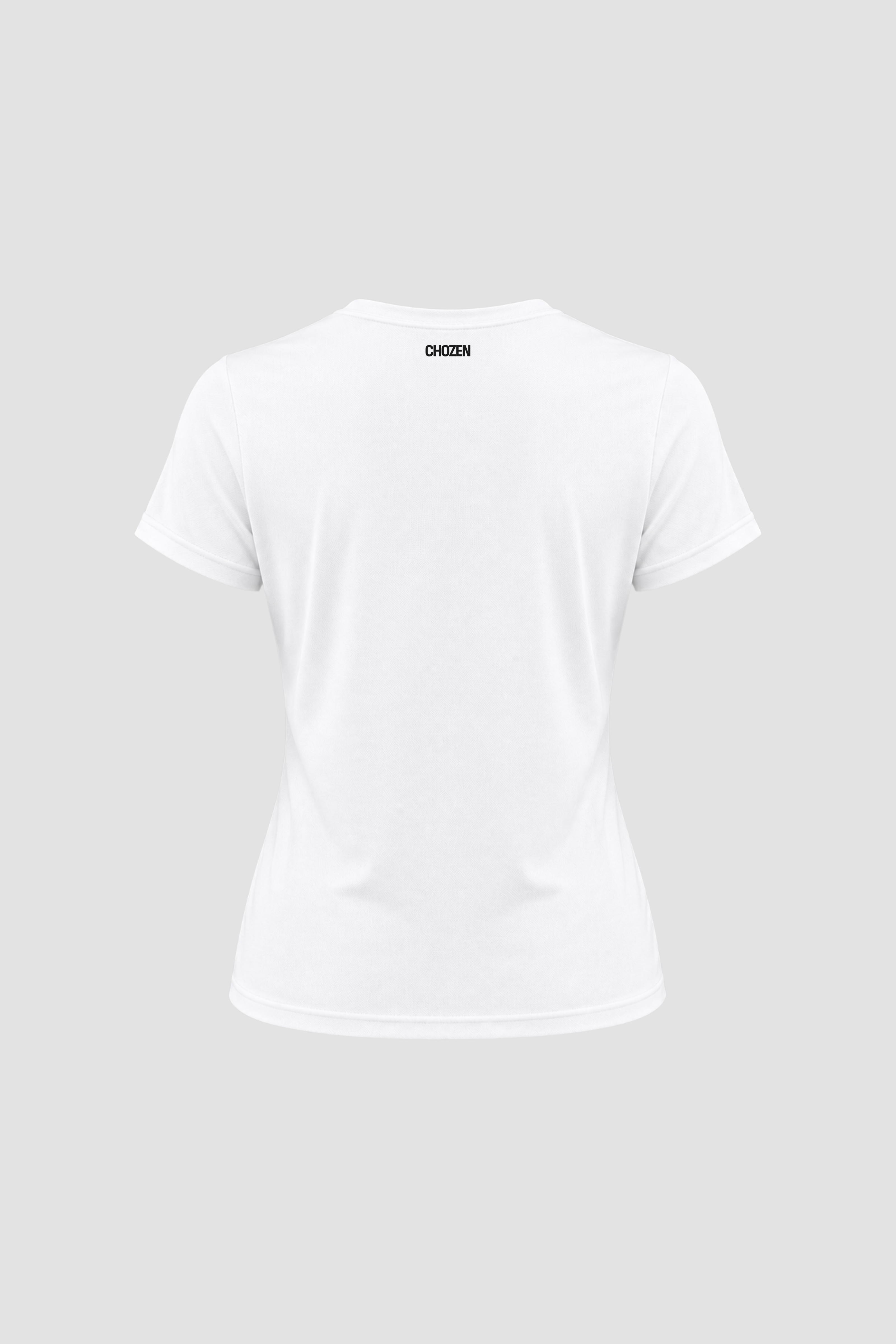 Camiseta Dry Fit Feminina - Branco - Disciplina e Propósito
