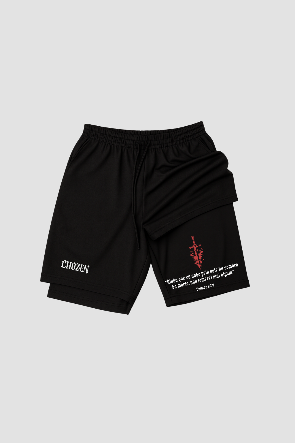 SHORT COMPRESSÃO 2 EM 1 - SALMOS