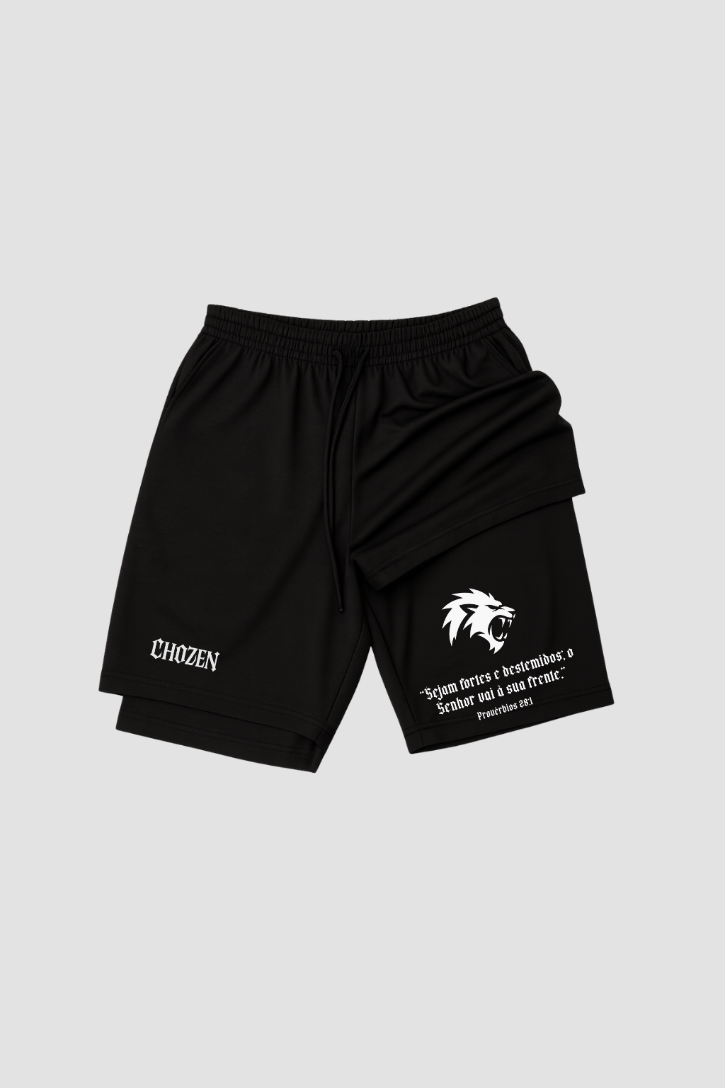 SHORT COMPRESSÃO 2 EM 1 - PROVÉRBIOS