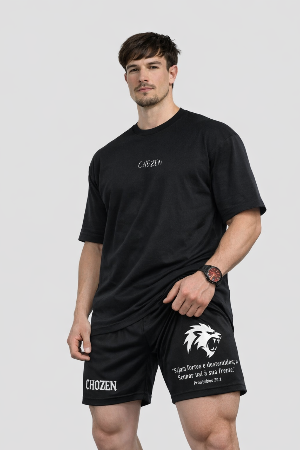 SHORT COMPRESSÃO 2 EM 1 - PROVÉRBIOS