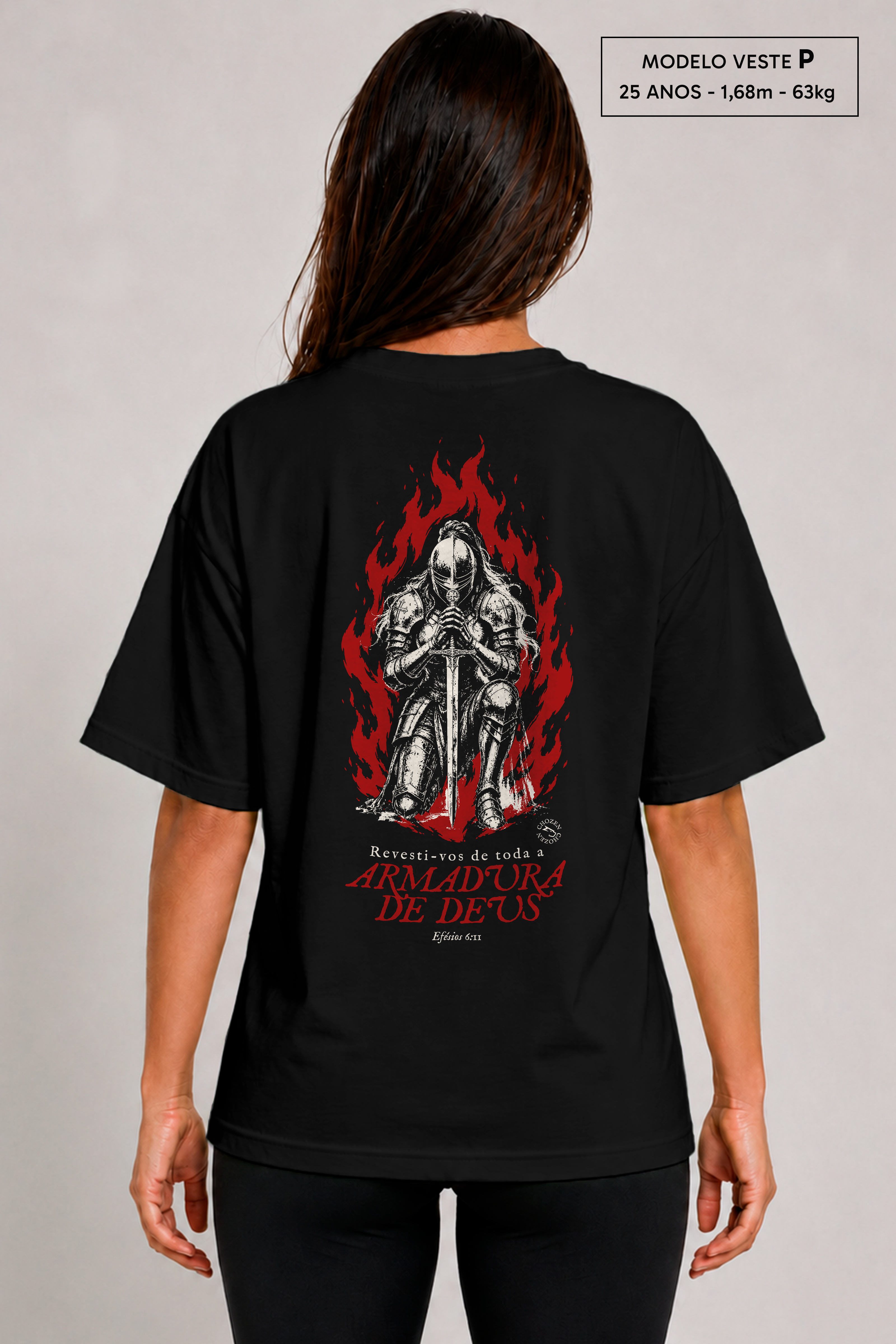 Oversized - Armadura de Deus Feminina